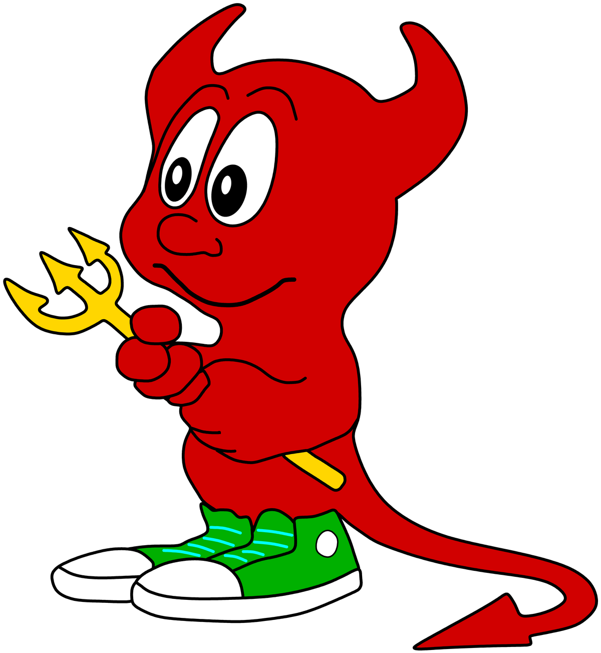 The BSD Daemon — mascot of BSD since 1976, drawn by John Lasseter before Pixar